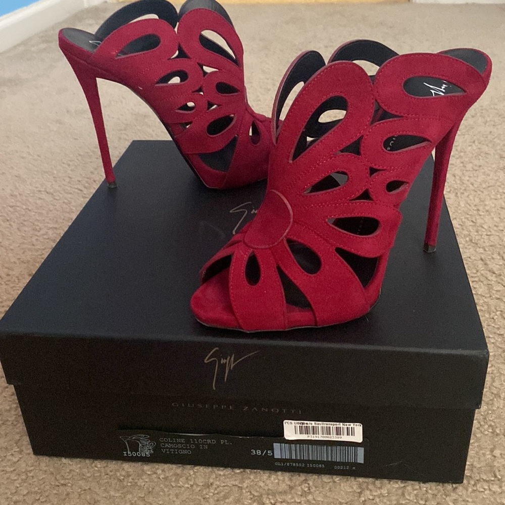 GIUSEPPE ZANOTTI COLINE MULE SANDALS